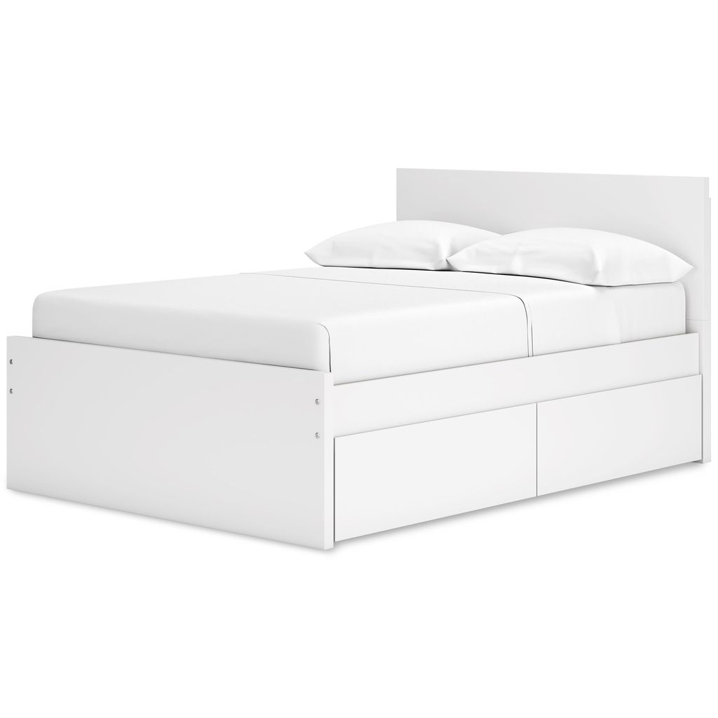 Onita Full Panel Headboard In White EB9630287