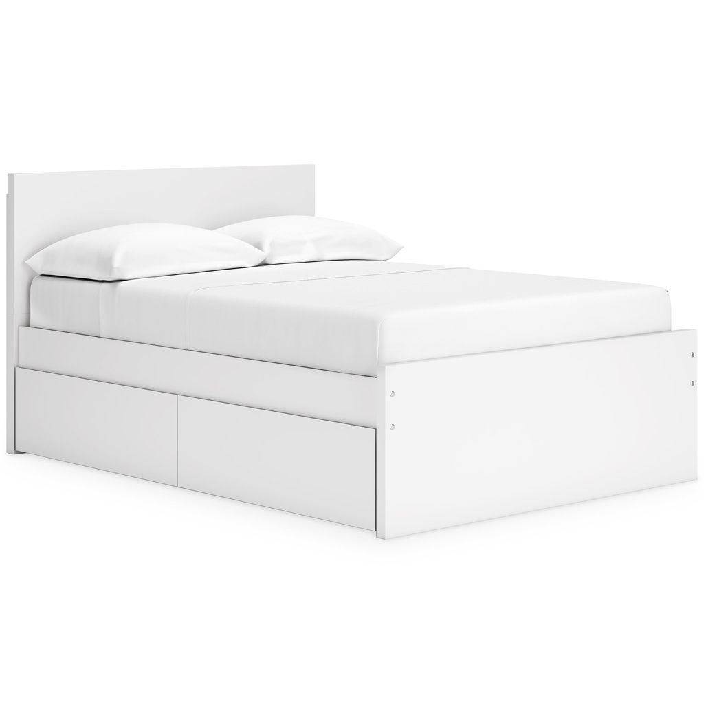 Onita Full Panel Headboard In White EB9630287
