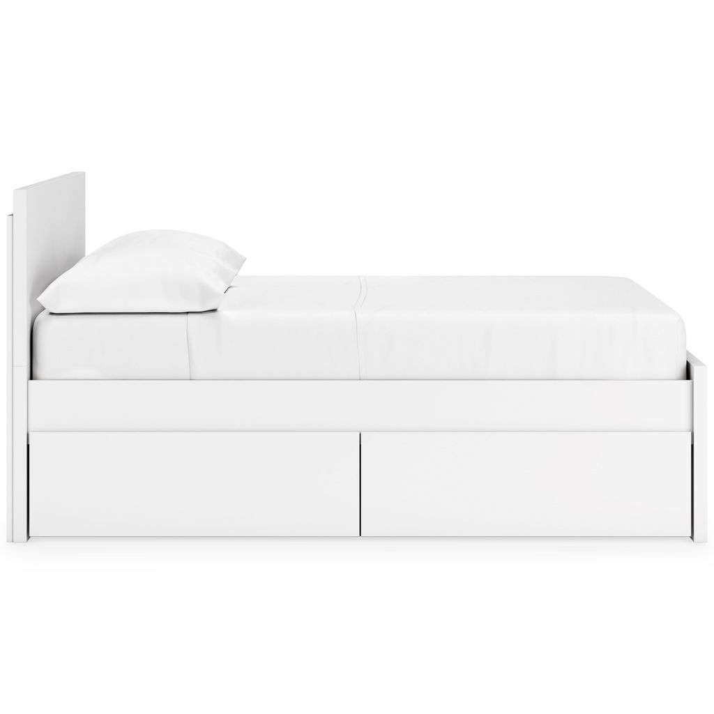 Onita Full Panel Headboard In White EB9630287
