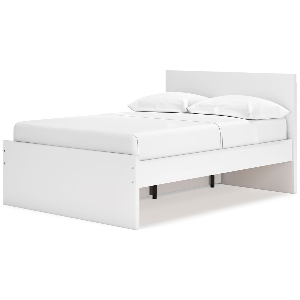 Onita Full Panel Headboard In White EB9630287