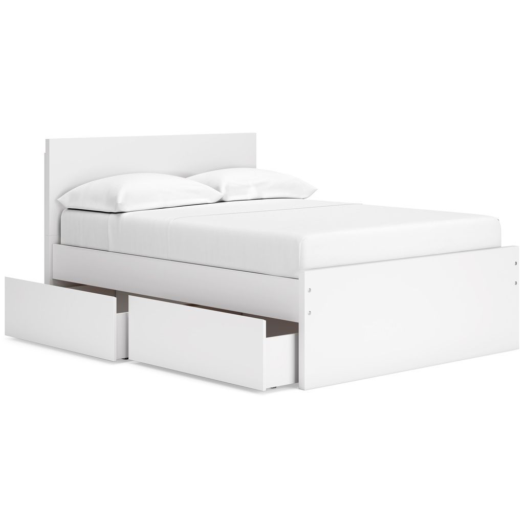 Onita Full Panel Headboard In White EB9630287