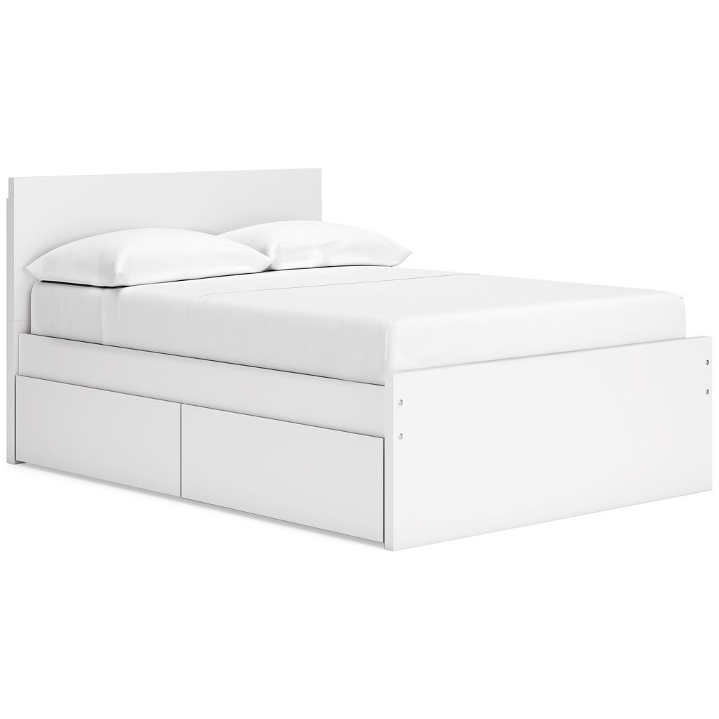 Onita Full Panel Headboard In White EB9630287