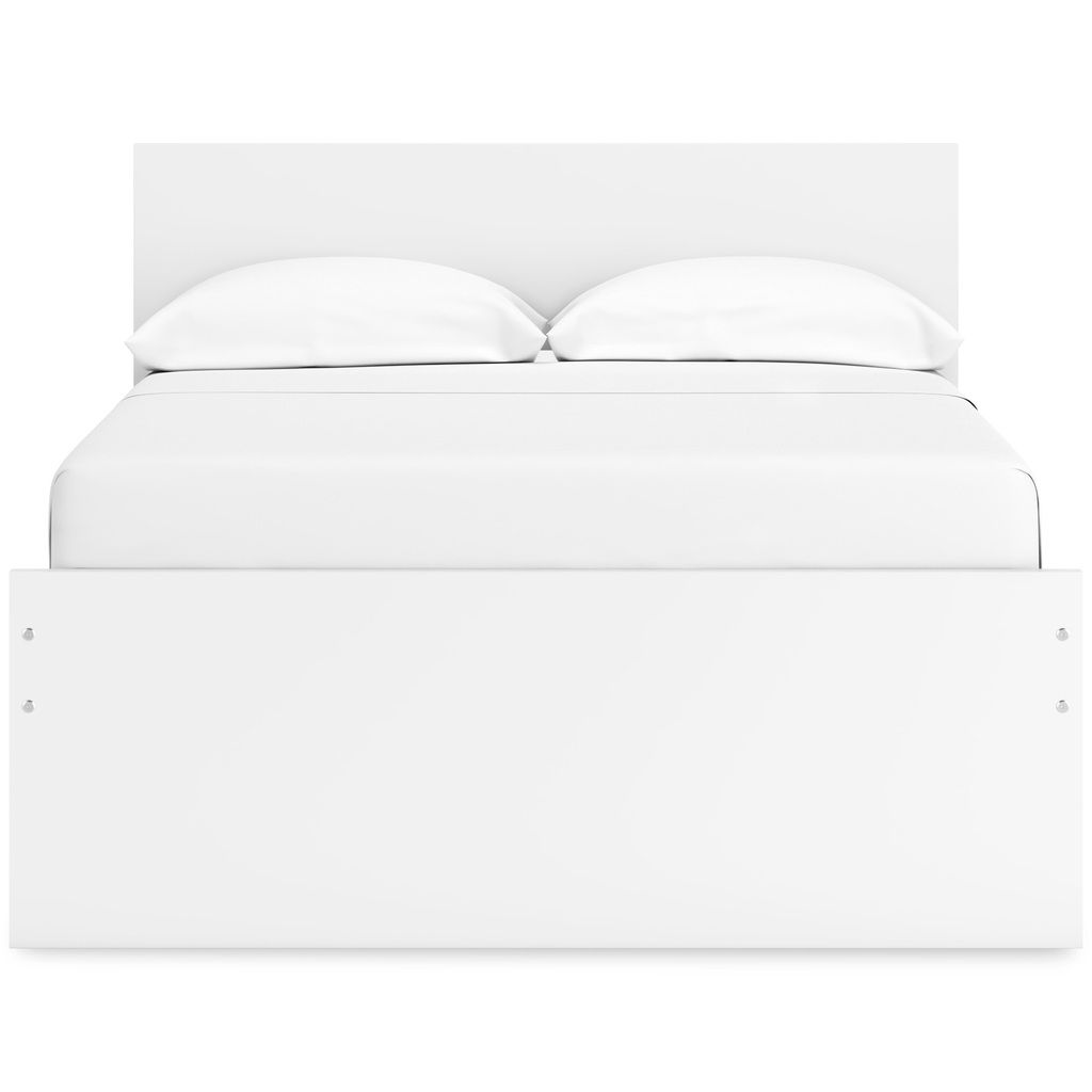 Onita Full Panel Headboard In White EB9630287