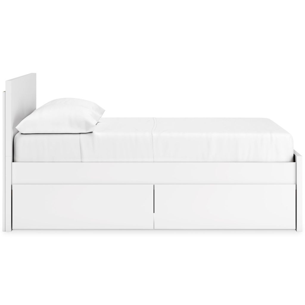 Onita Full Panel Headboard In White EB9630287