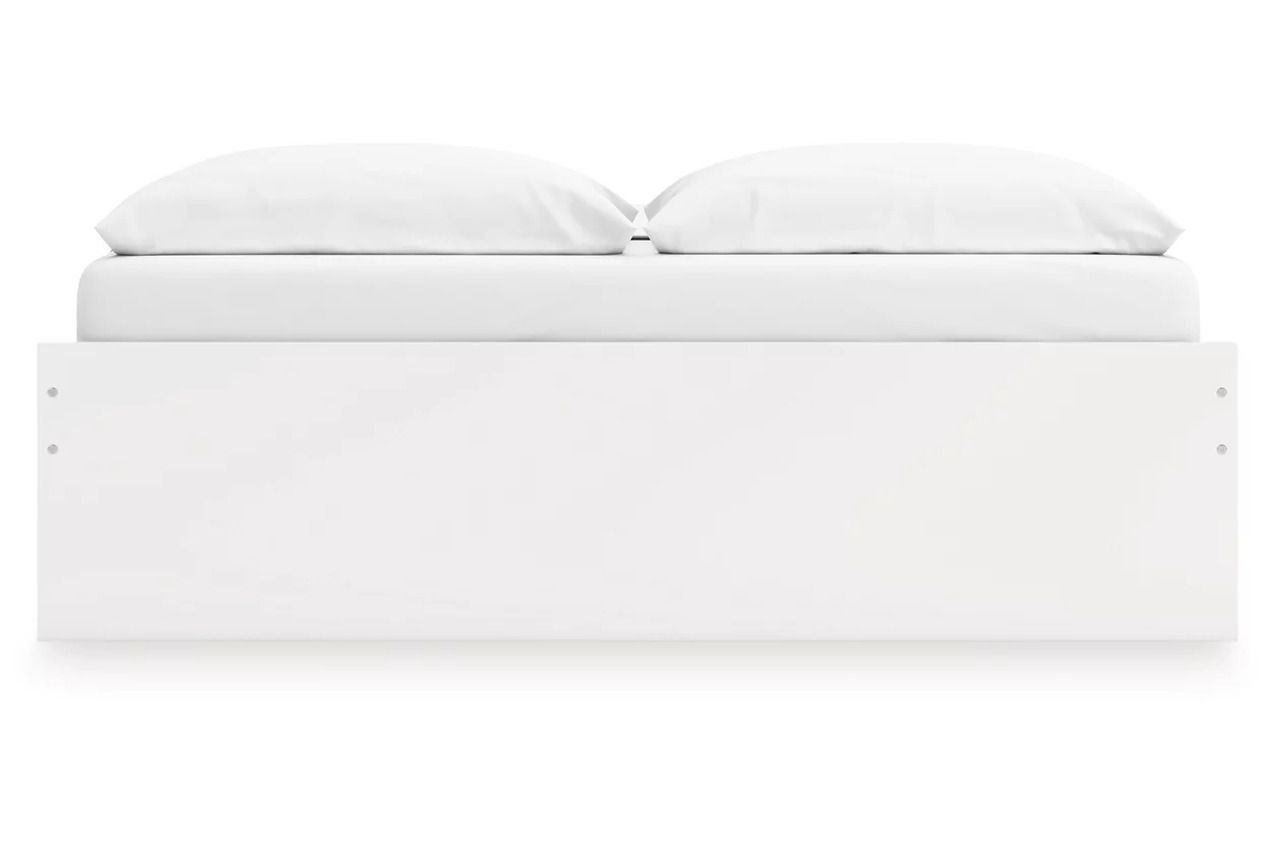 Onita King Platform Bed In White EB9630B17