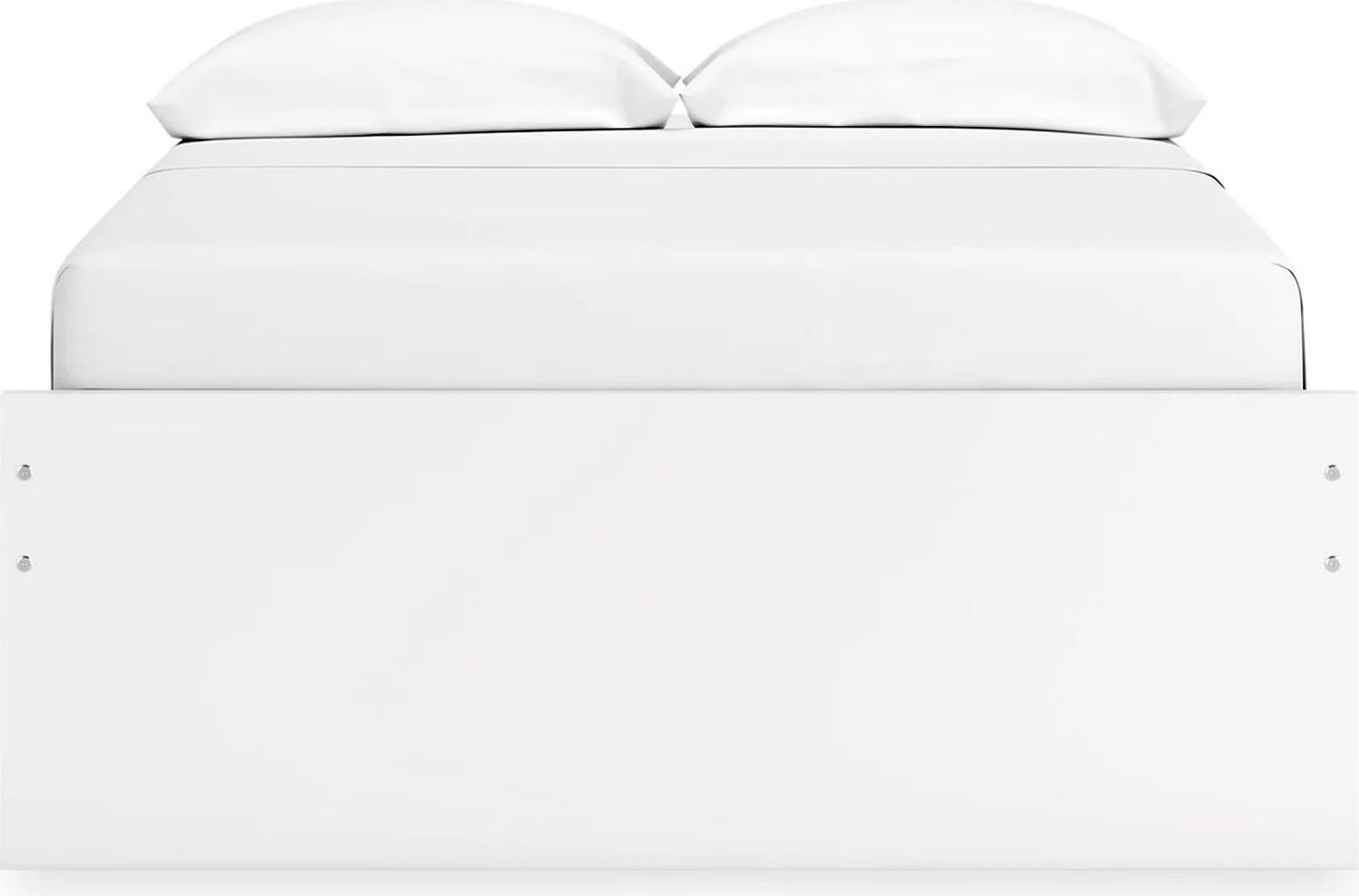 Onita Full Platform Bed In White EB9630B3