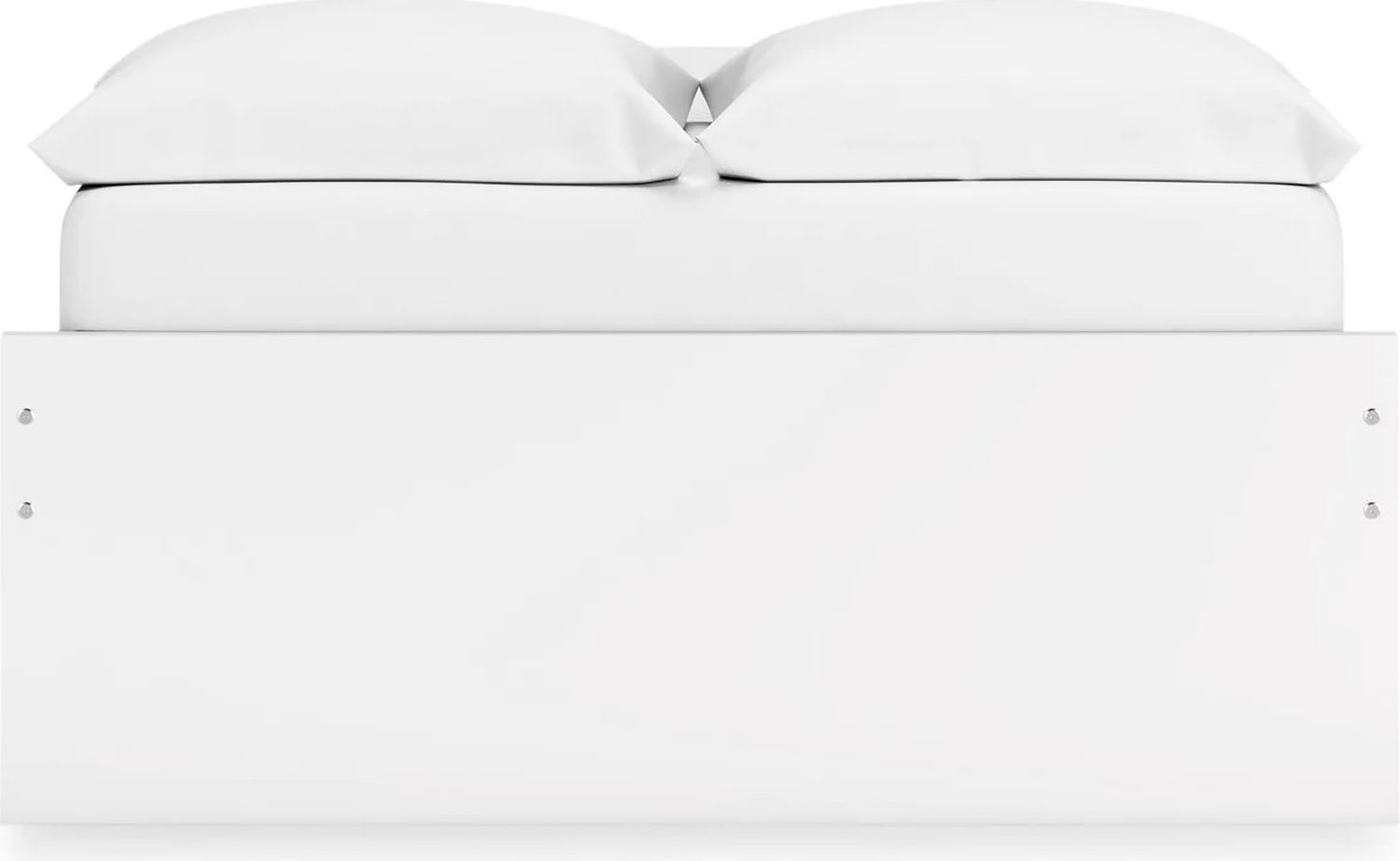 Onita Full Platform Bed In White EB9630B3