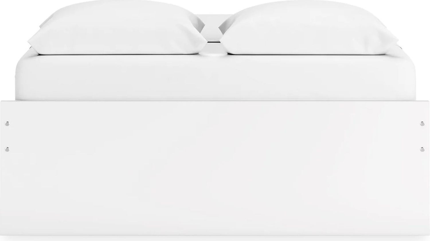 Onita Queen Platform Bed In White EB9630B4