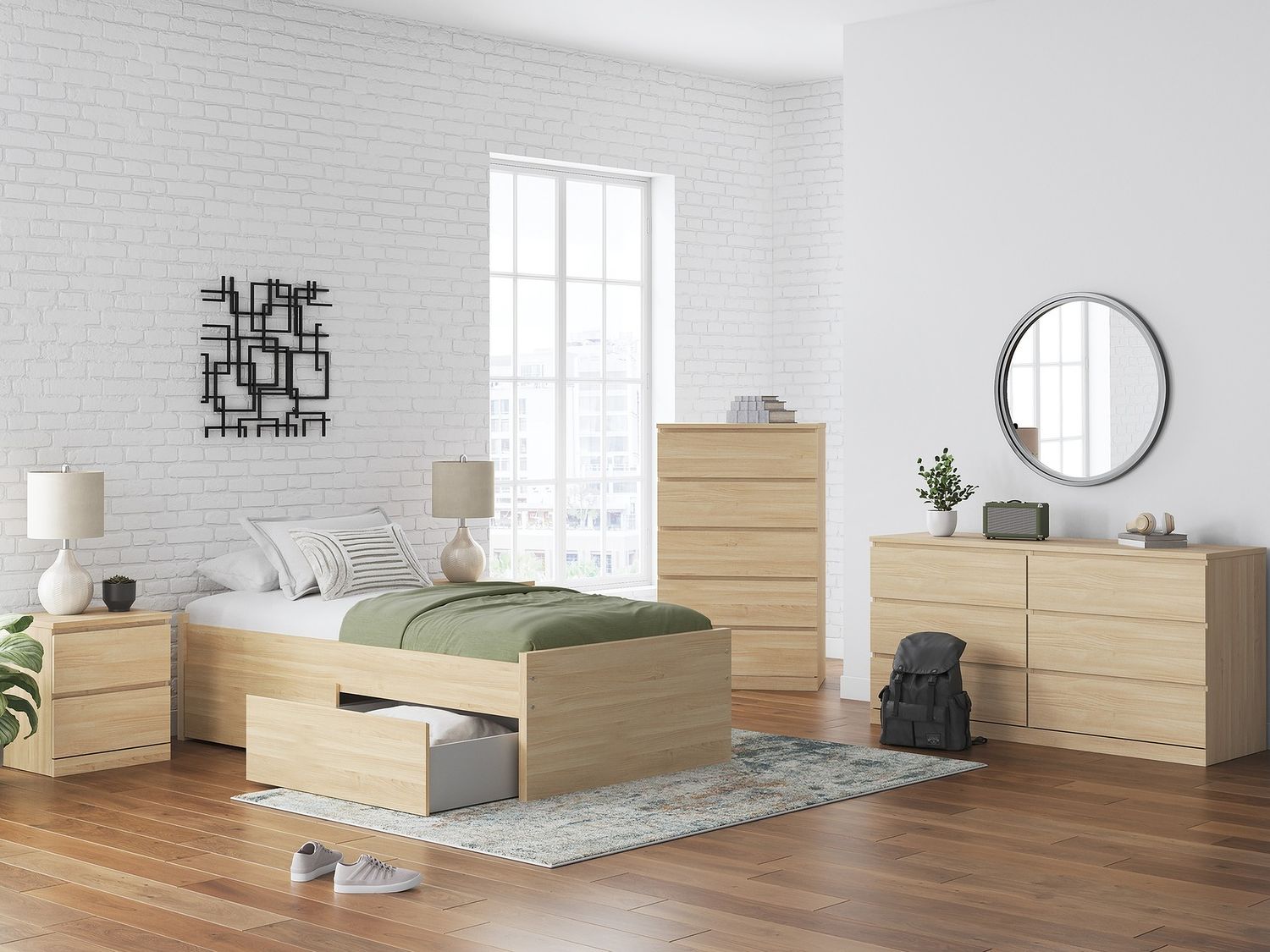 Onita Dresser In Natural EB9632231