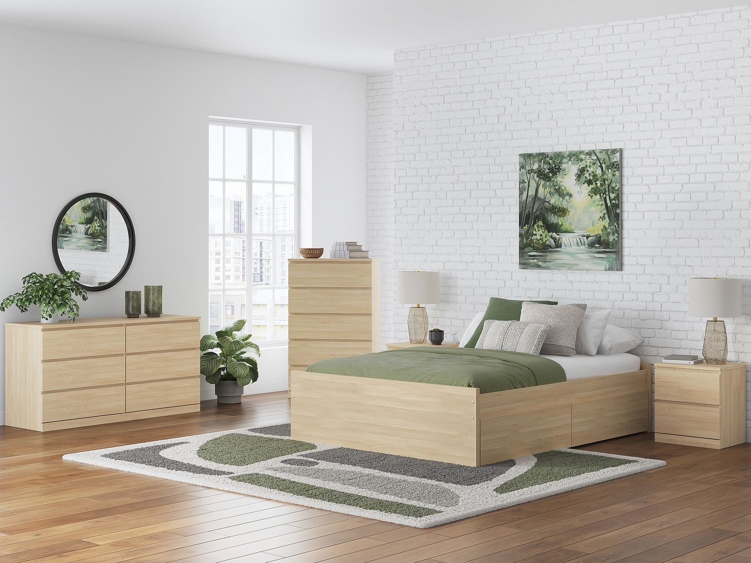 Onita Dresser In Natural EB9632231