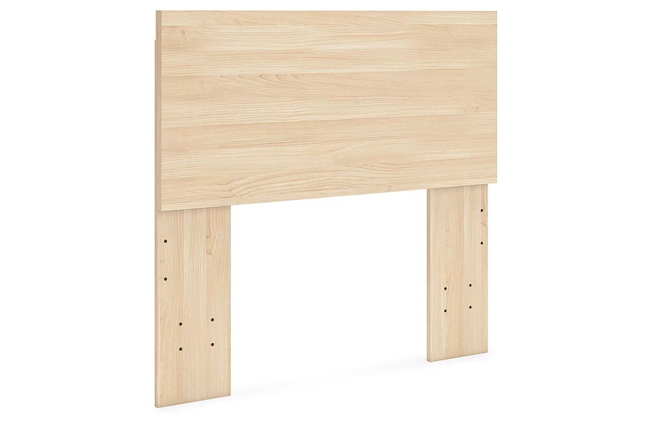 Onita Twin Panel Headboard In Natural EB9632253