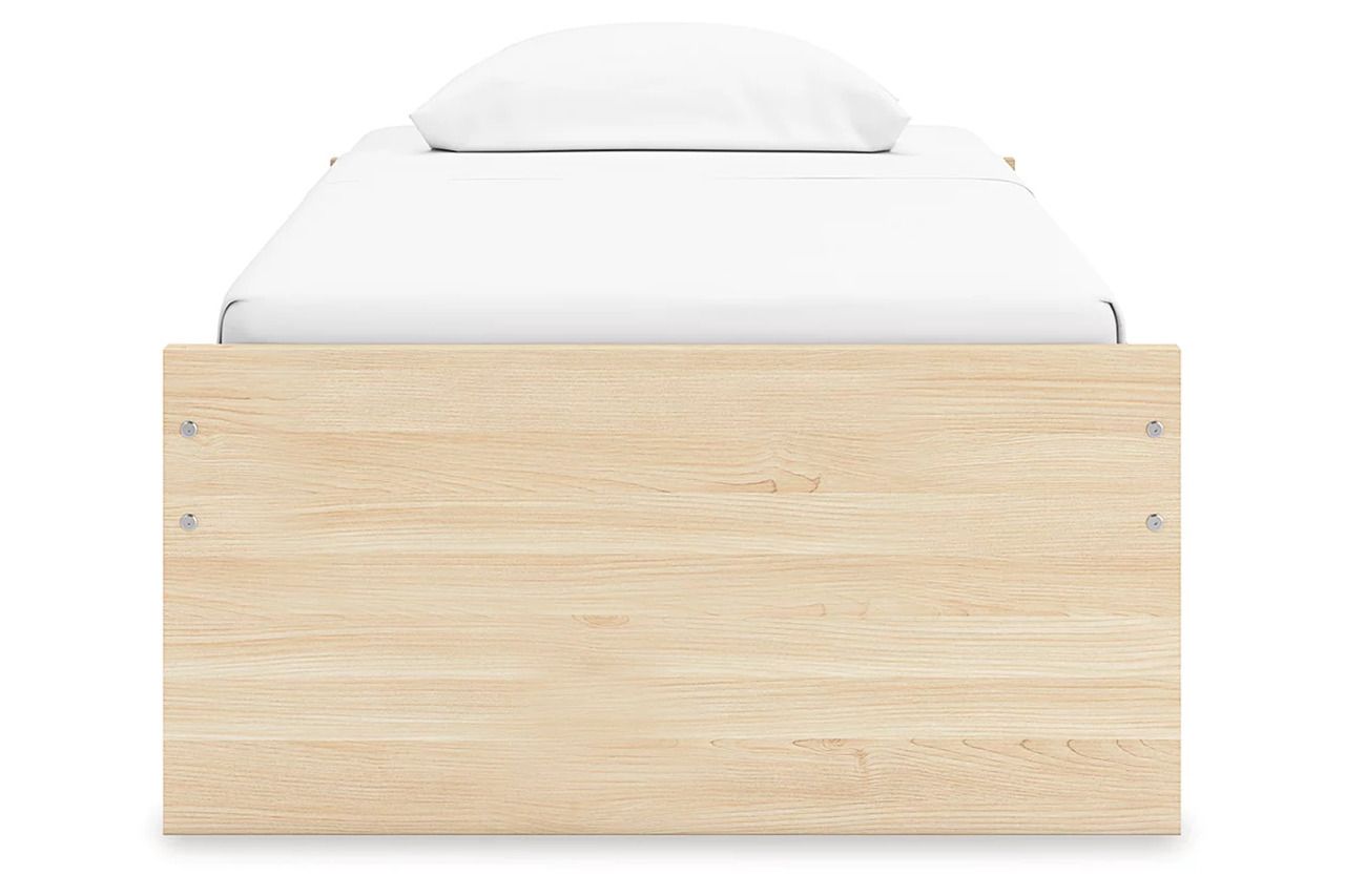 Onita Twin Platform Bed In Natural EB9632B1