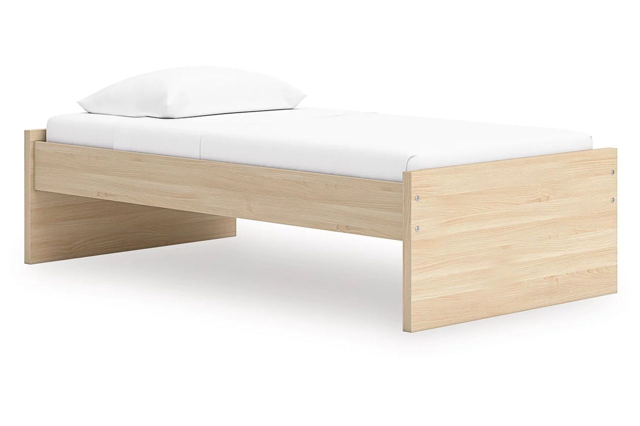 Onita Twin Platform Bed In Natural EB9632B1