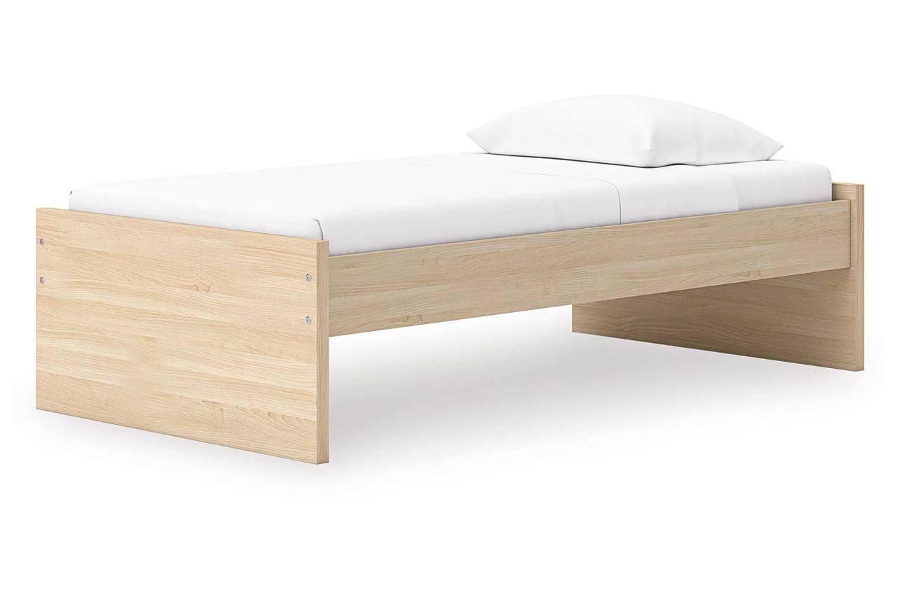 Onita Twin Platform Bed In Natural EB9632B1
