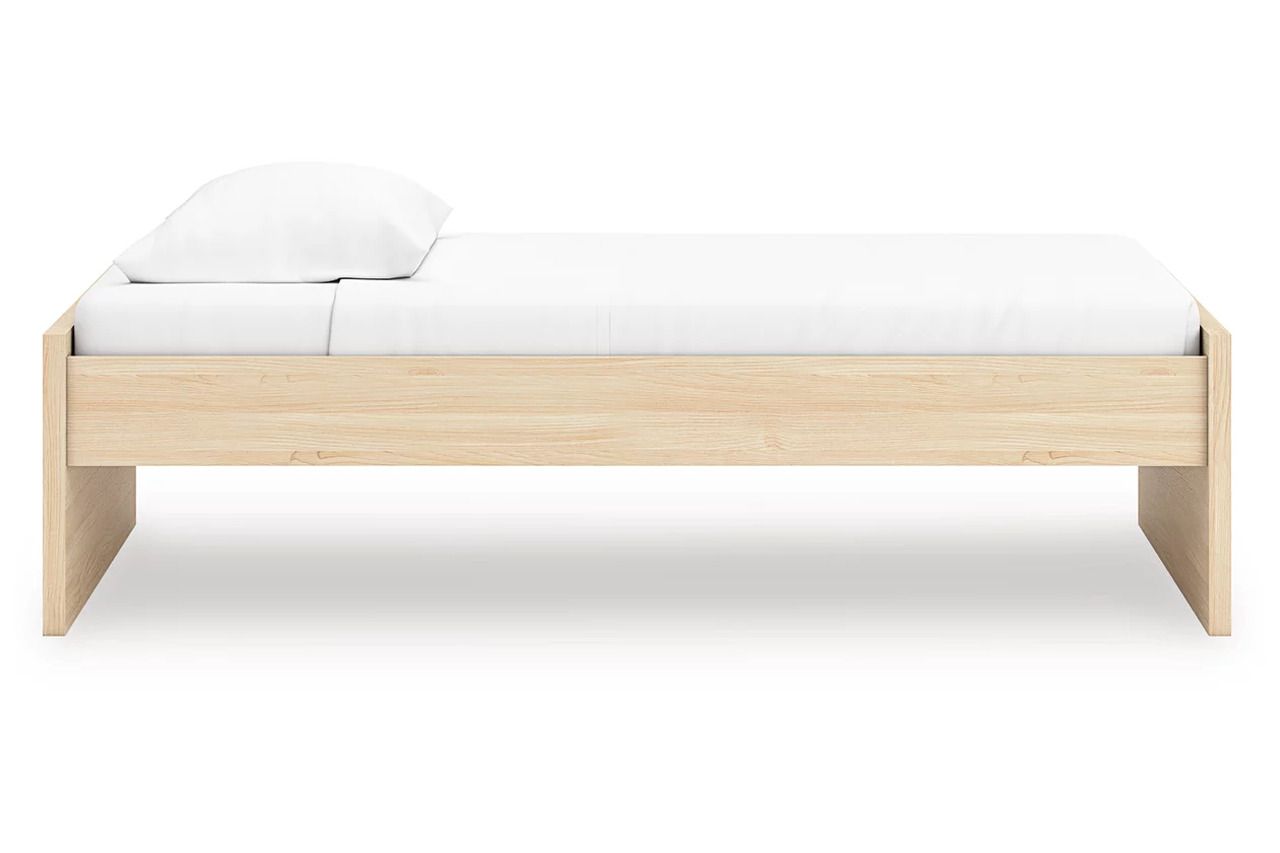 Onita Twin Platform Bed In Natural EB9632B1