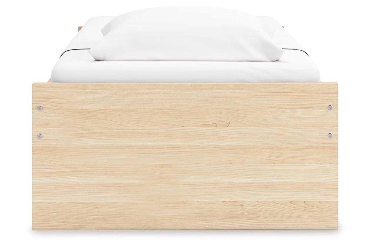 Onita Twin Platform Bed In Natural EB9632B1