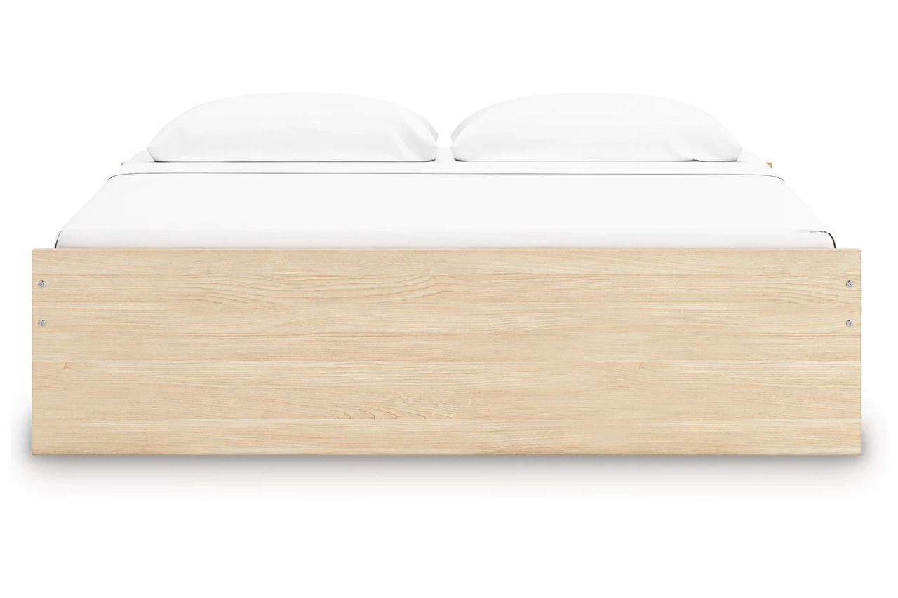 Onita King Platform Bed In Natural EB9632B19