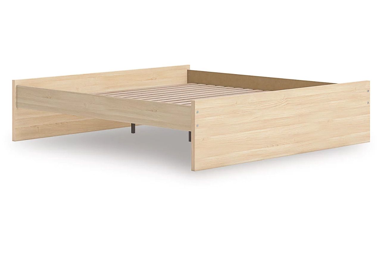 Onita King Platform Bed In Natural EB9632B19