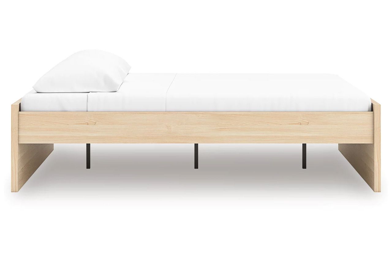Onita King Platform Bed In Natural EB9632B19