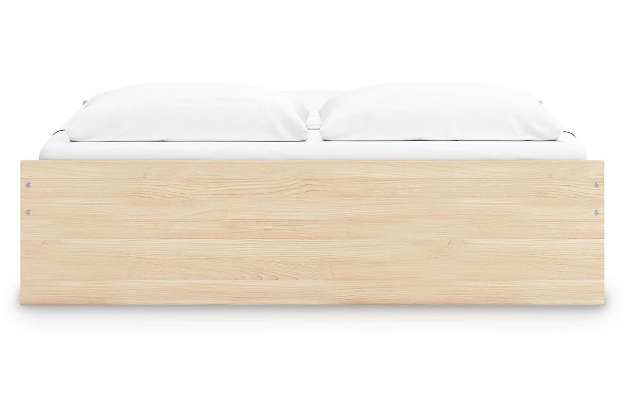 Onita King Platform Bed In Natural EB9632B19