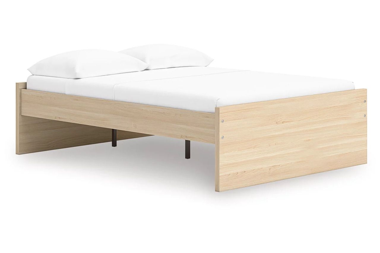 Onita Full Platform Bed In Natural EB9632B2