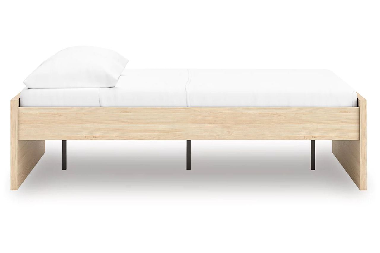 Onita Full Platform Bed In Natural EB9632B2