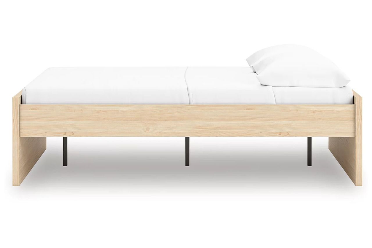 Onita Full Platform Bed In Natural EB9632B2