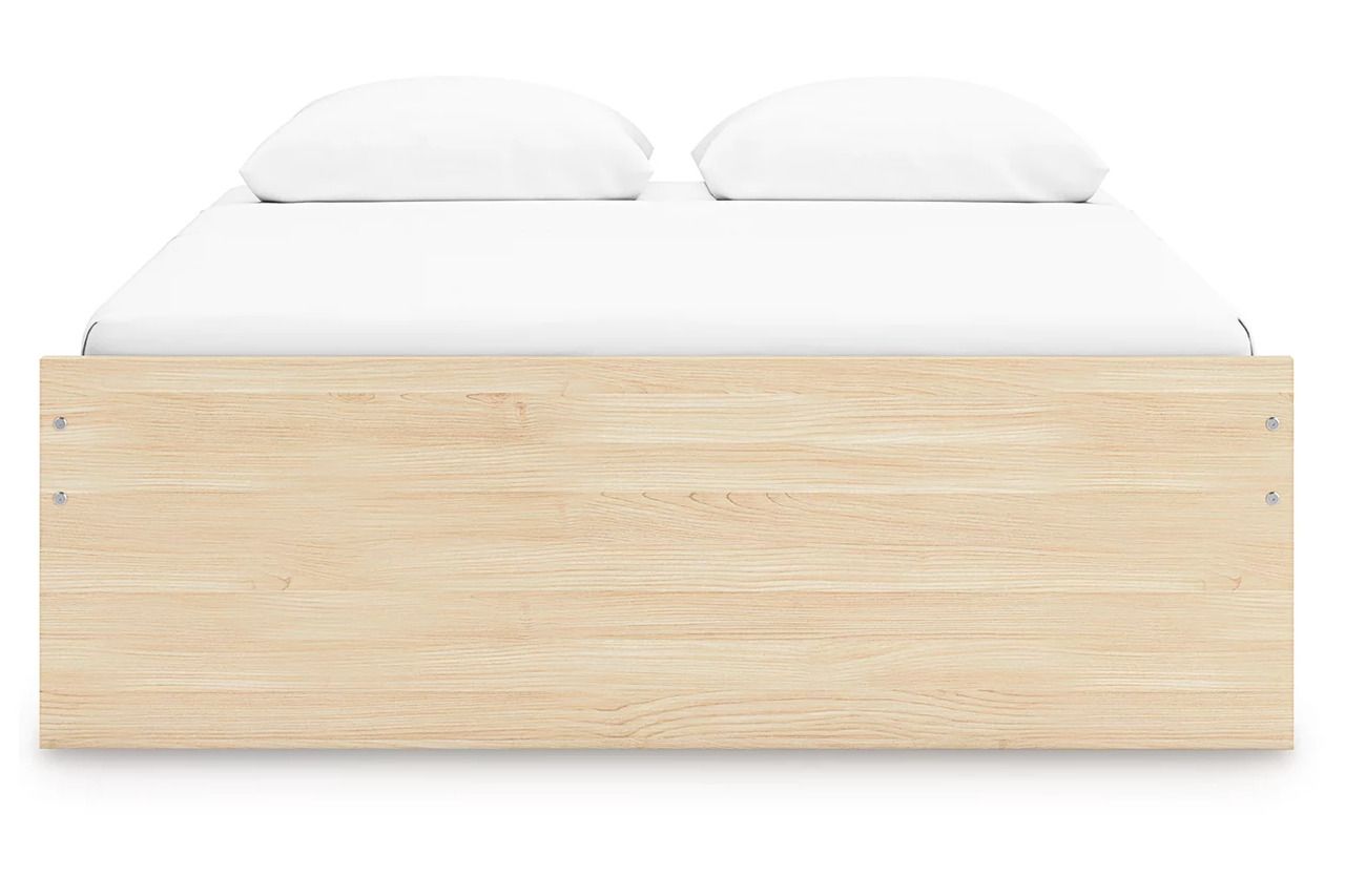 Onita Queen Platform Bed In Natural EB9632B3