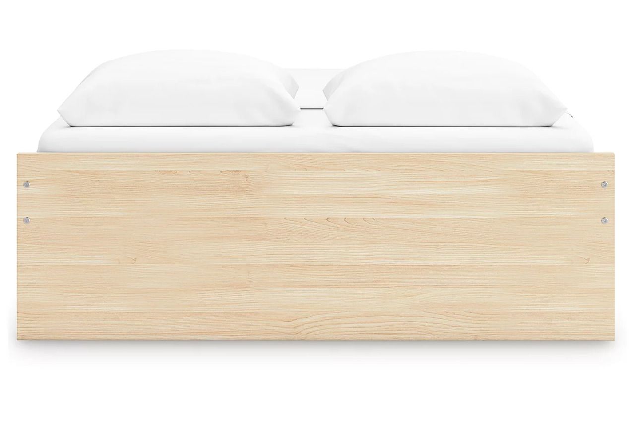 Onita Queen Platform Bed In Natural EB9632B3