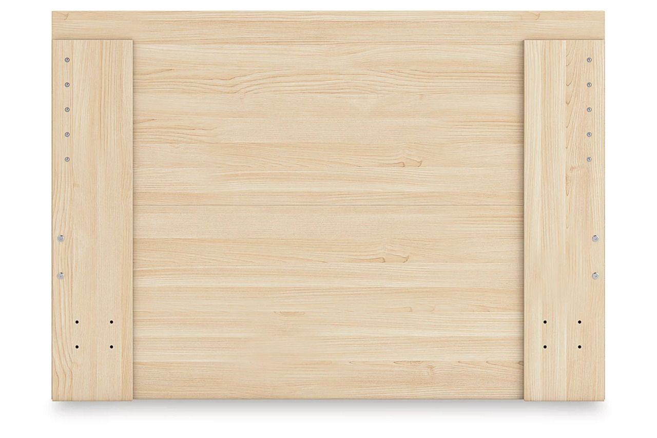 Onita Full Panel Platform Bed In Natural EB9632B5