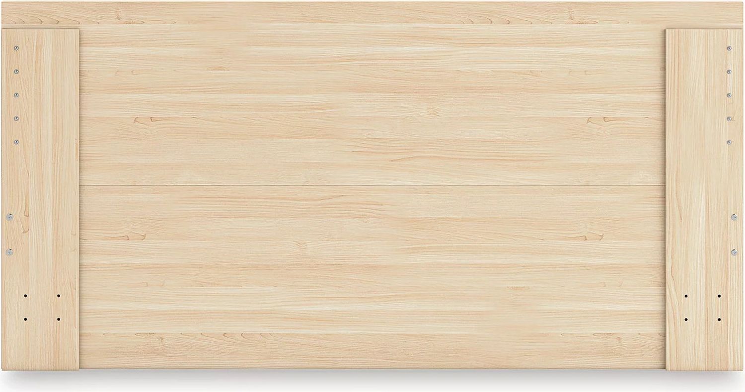 Onita Queen Panel Platform Bed In Natural EB9632B6