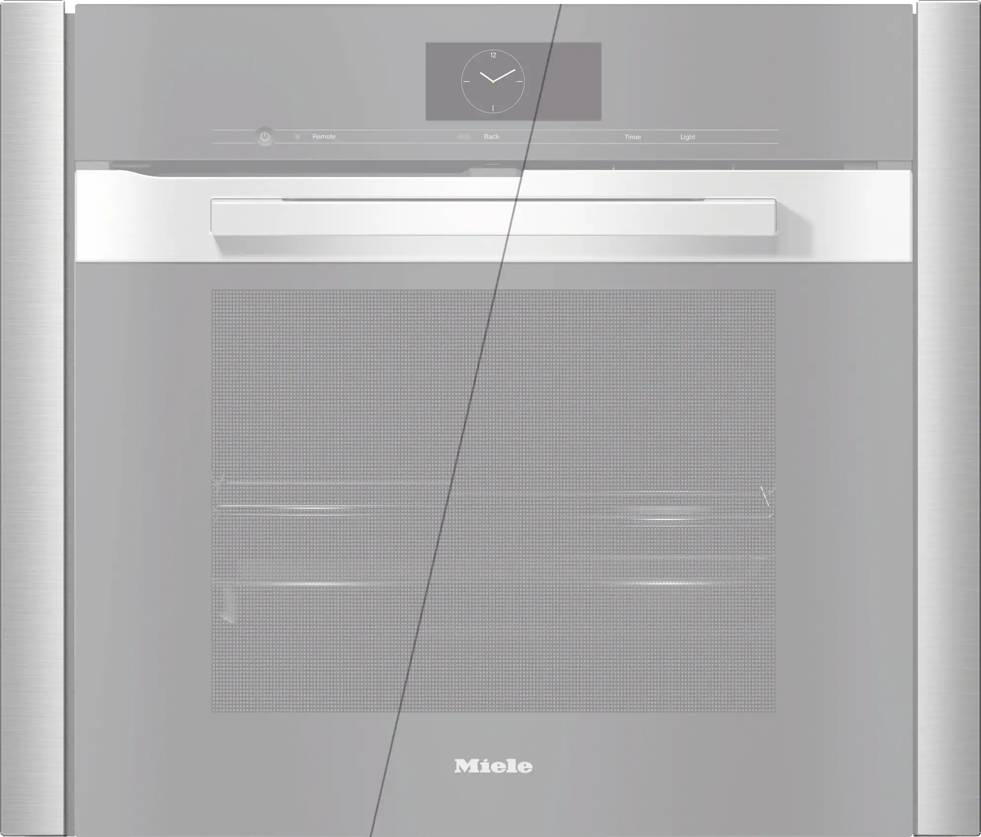 Trim kit for 27" x 24" niche for installation of a built-in appliance with 24" width x 24" height. EBA7767