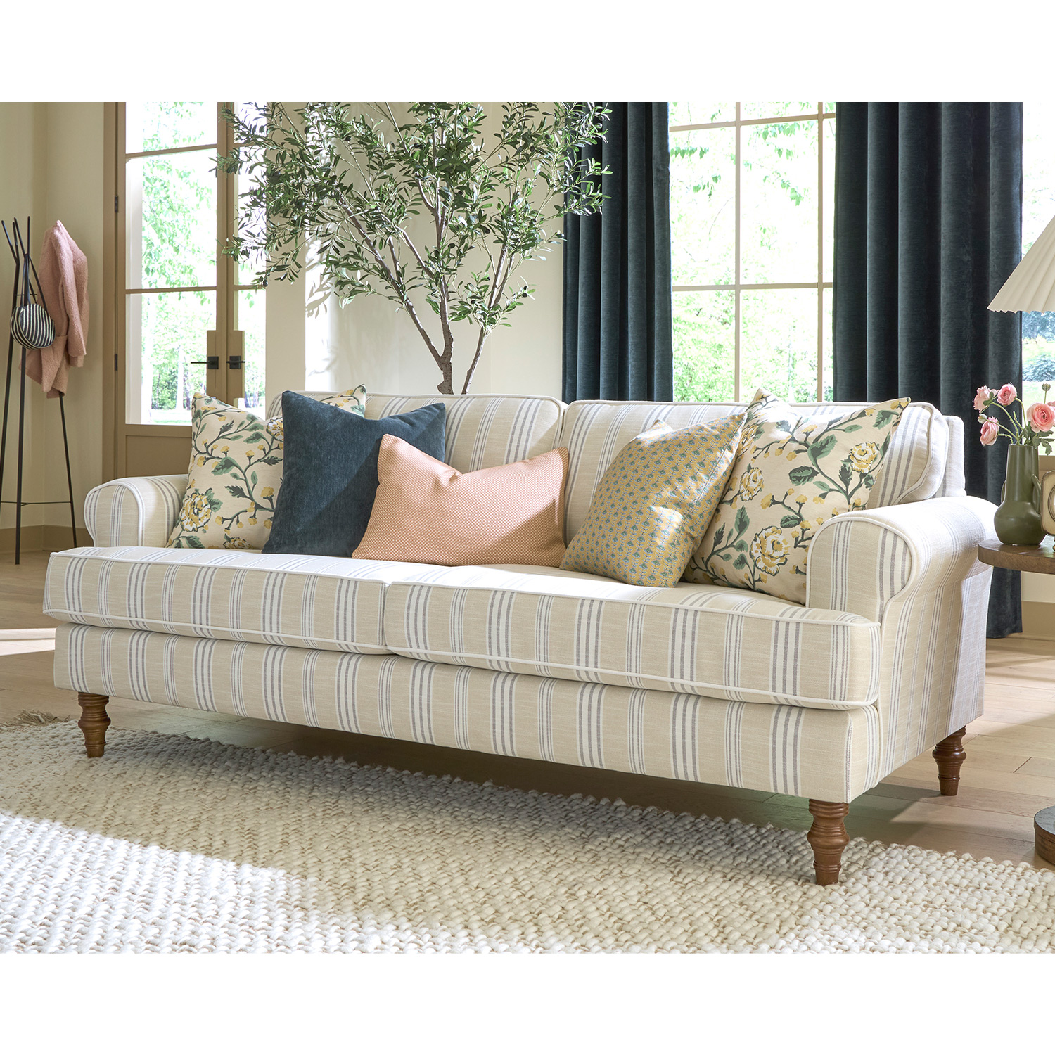 Faulkner - Classic Southern-styled Sofa With Nostalgic Comfort. - EBS23DWSC EBS23DWSC
