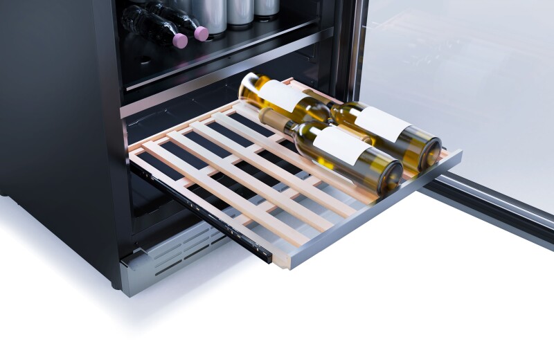 Beverage & wine center view 8