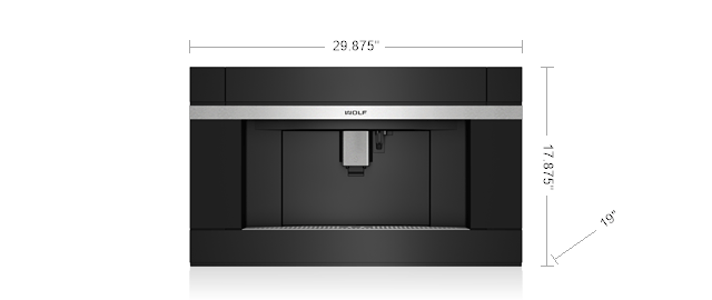 30" M Series Contemporary Coffee System EC3050CMB