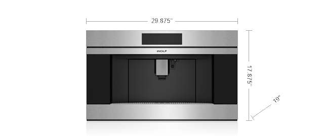 30" M Series Contemporary Coffee System EC3050CMS
