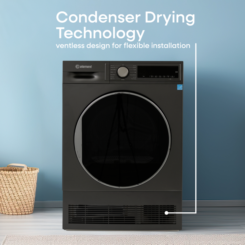 4.0 cu. ft. Front Load Electric Dryer ECD4224EGG
