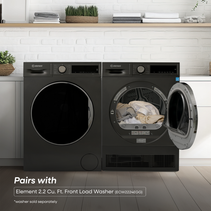 4.0 cu. ft. Front Load Electric Dryer ECD4224EGG