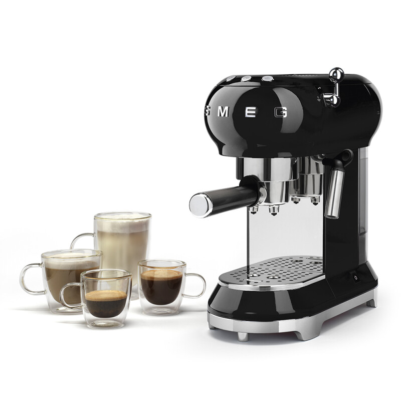 Espresso Manual Coffee Machine Retro-style ECF01BLUS