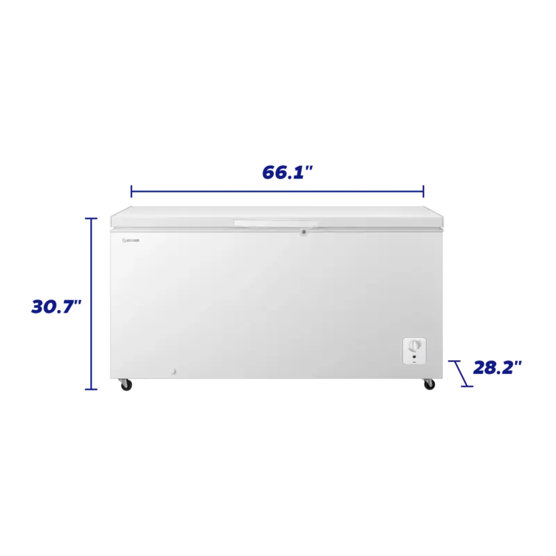 Element 17.7 cu. ft. Chest Freezer - White (ECF18MDCW) view 3