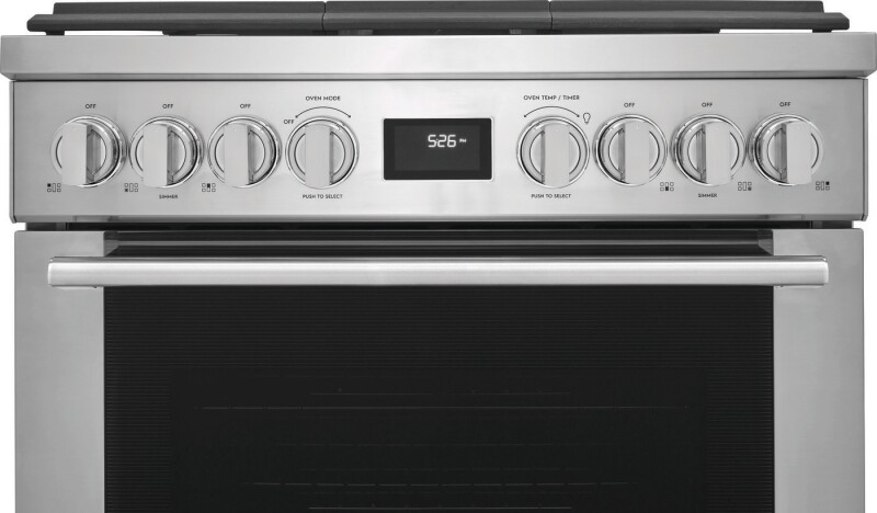 30" Dual-Fuel Freestanding Range view 6
