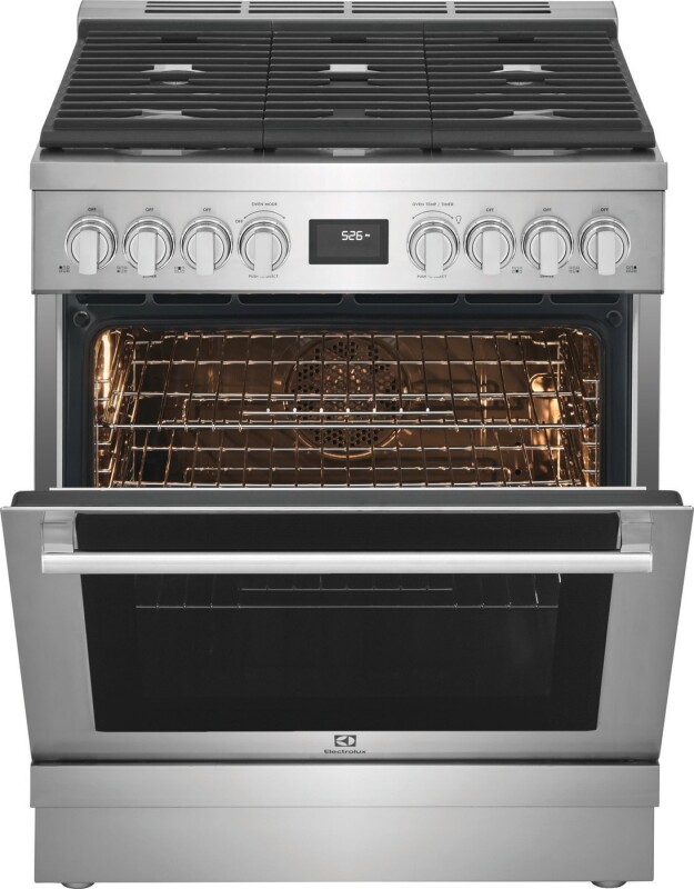 30" Dual-Fuel Freestanding Range view 7
