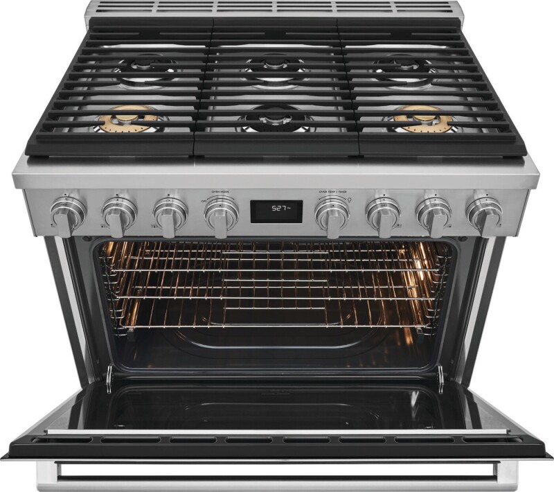 36" Dual-Fuel Freestanding Range view 10
