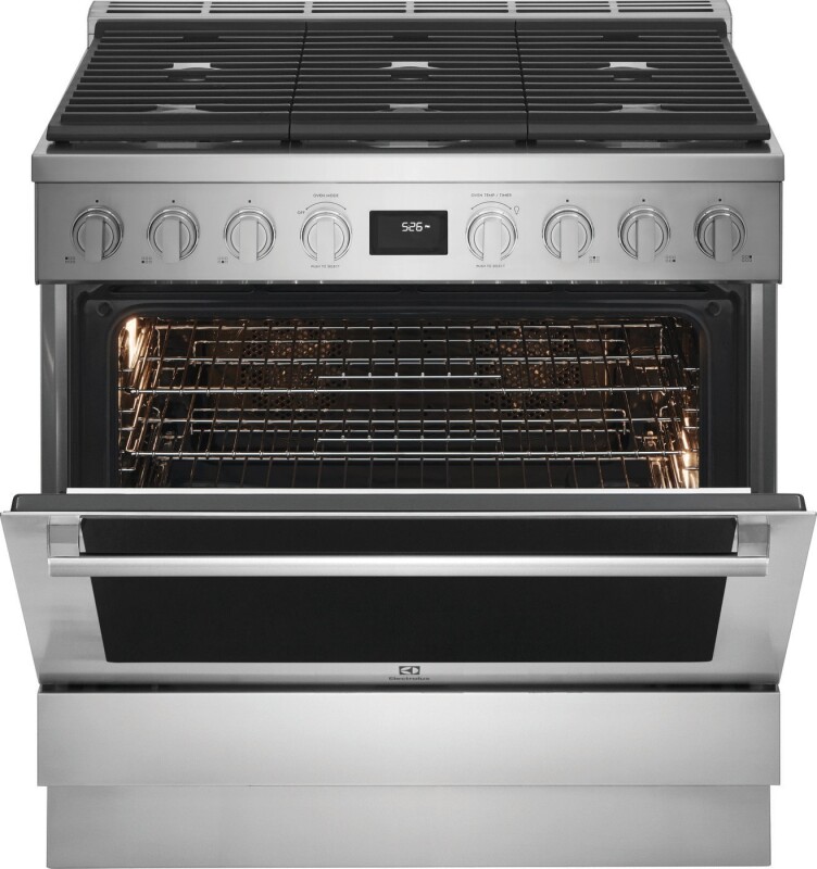 36" Dual-Fuel Freestanding Range view 9