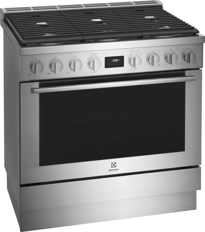 36" Dual-Fuel Freestanding Range view 5