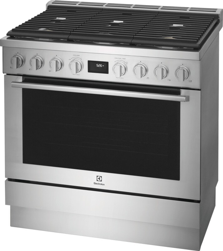 36" Dual-Fuel Freestanding Range view 6