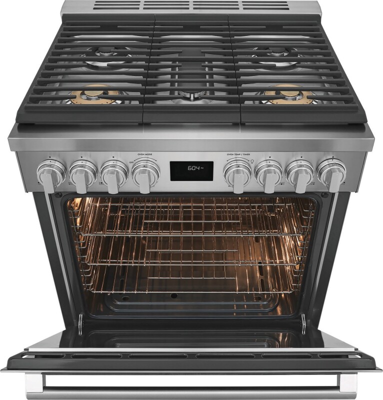 30" Front Control Freestanding Gas Range view 9