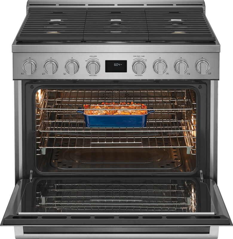 36" Front Control Freestanding Gas Range view 5
