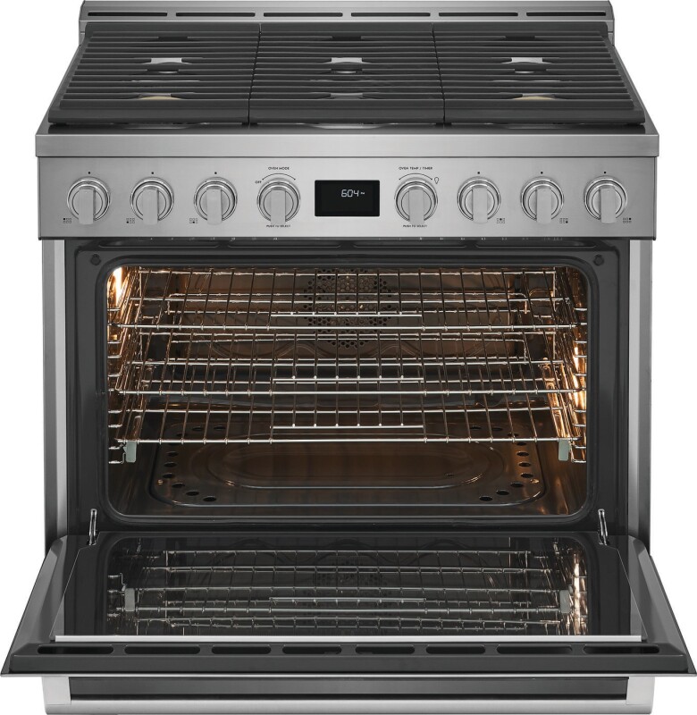 36" Front Control Freestanding Gas Range view 4