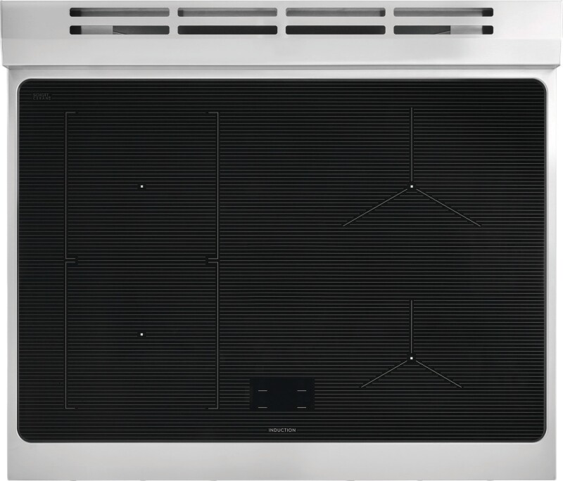 30" Induction Freestanding Range view 5